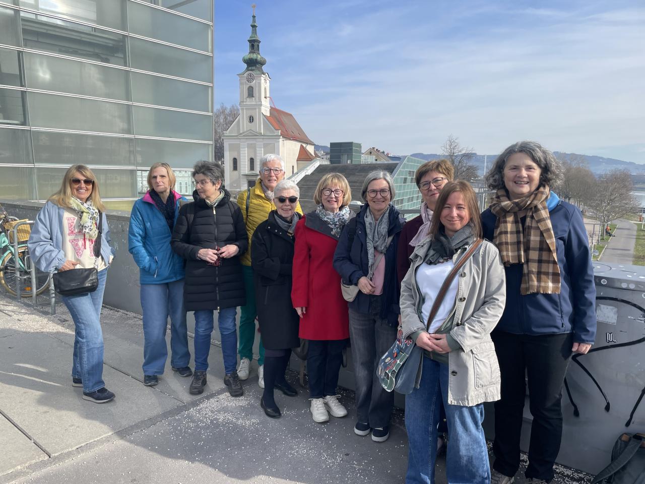 Bibliotheksteam Ausflug ins AEC