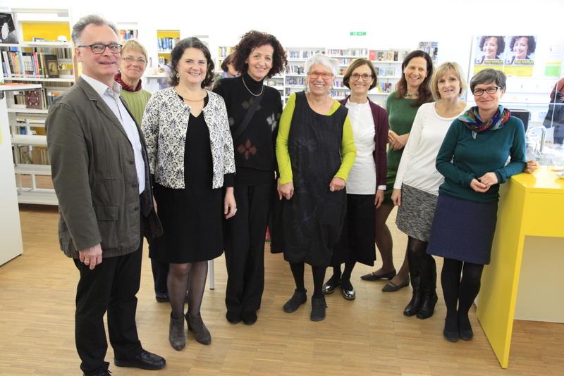 Bibliothek bei Maja Haderlap Lesung