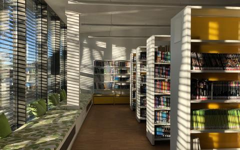 Bibliotheksregale Ottensheim